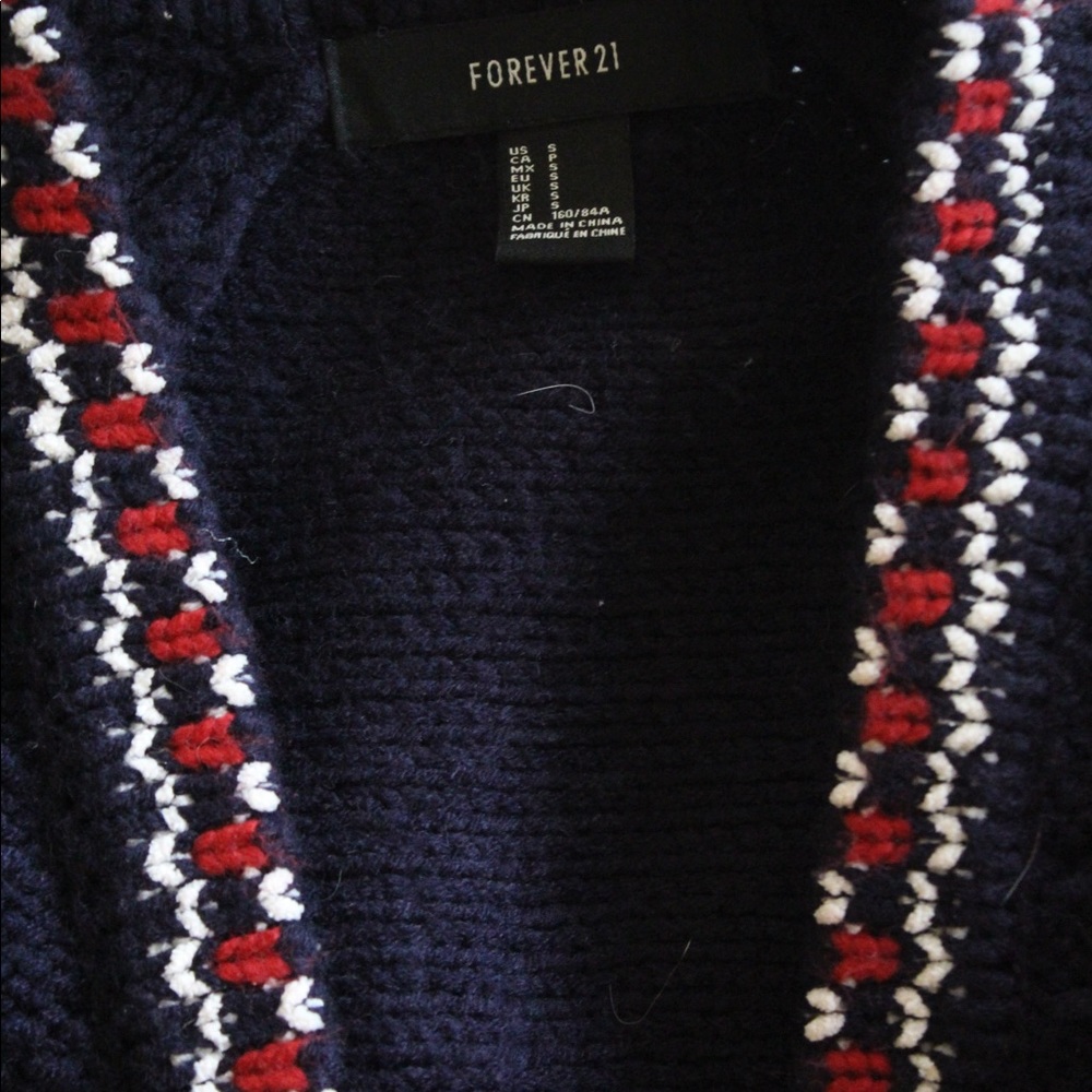 oversized knit button down( fits like a m/L)
